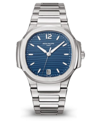 Patek Philippe Nautilus Blue Dial Tiffany Papers 7118/1a-001 - WatchesOff5th